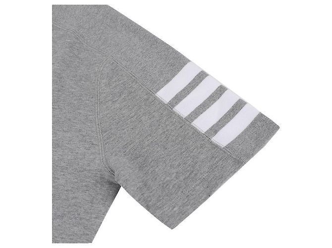 Thom Browne T-shirt a righe Bar - vista 7
