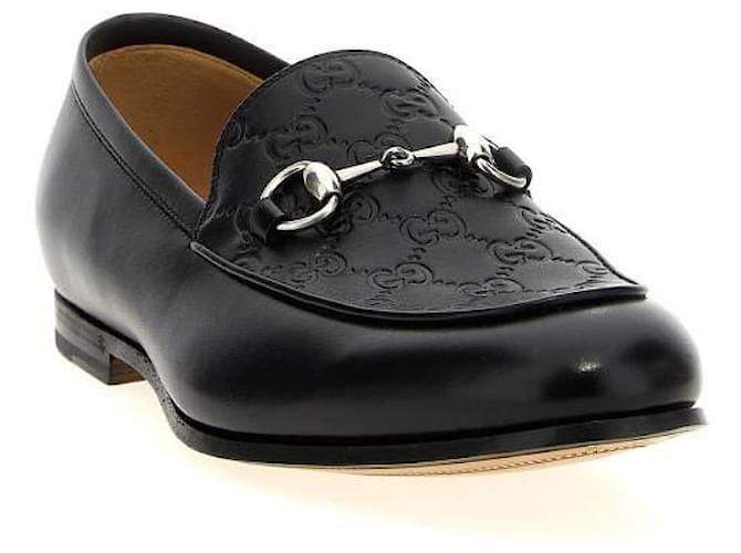 Gucci Mocassini Horsebit Nero - vista 5