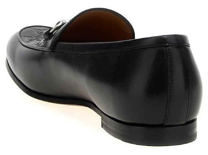 Gucci Mocassini Horsebit Nero - vista 6