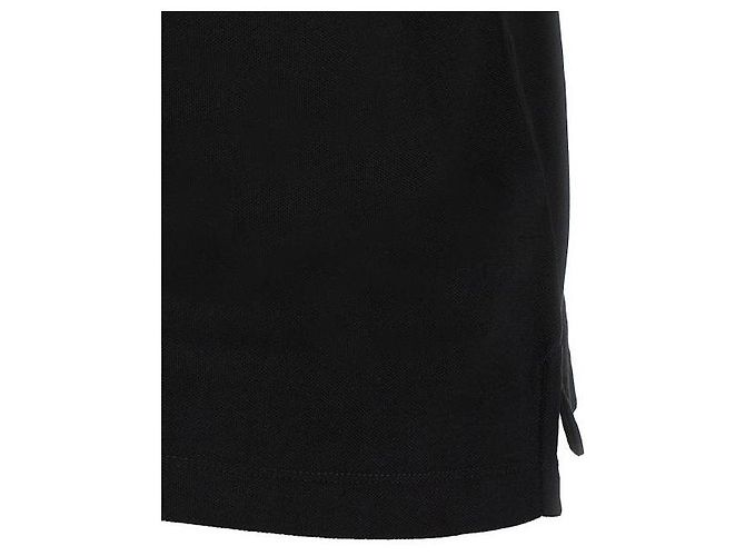 Moncler Polo aus Baumwoll-Piqué mit Logo-Patch Schwarz - Ansicht 7