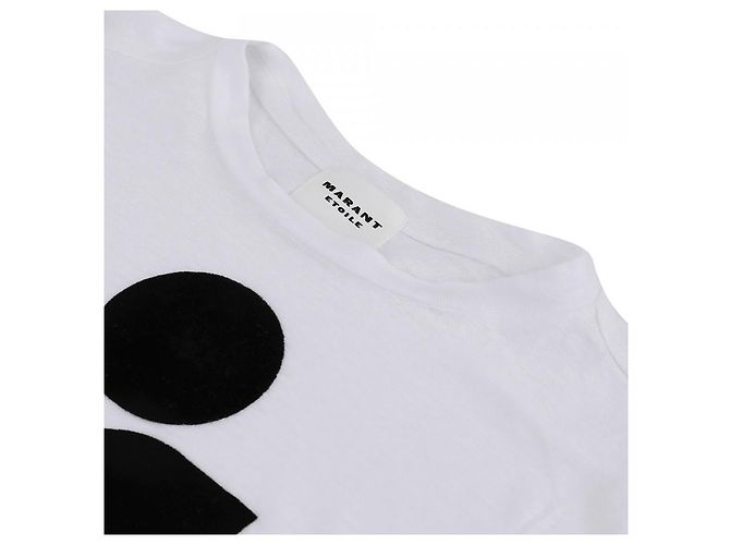Isabel Marant Leinen T-Shirt mit kurzen Ärmeln - Ansicht 6