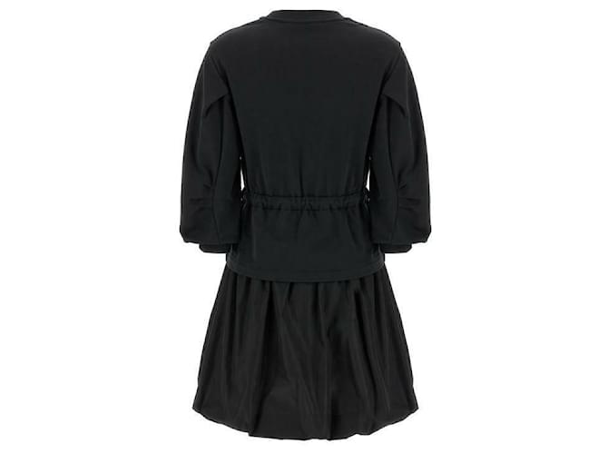 Moncler ABITO Vestido Negro - vista 5