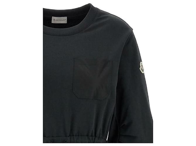 Moncler ABITO Vestido Negro - vista 6