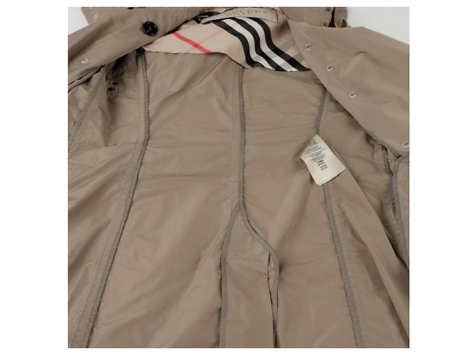 Burberry Abrigo trench con capucha Tamaño Castaño - vista 11