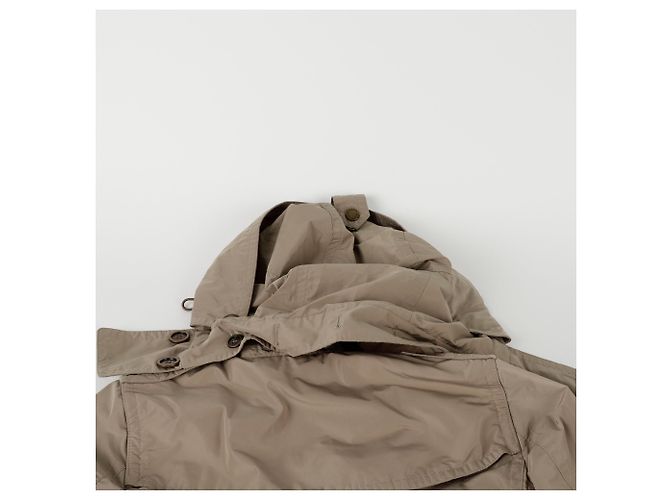 Burberry Abrigo trench con capucha Tamaño Castaño - vista 13