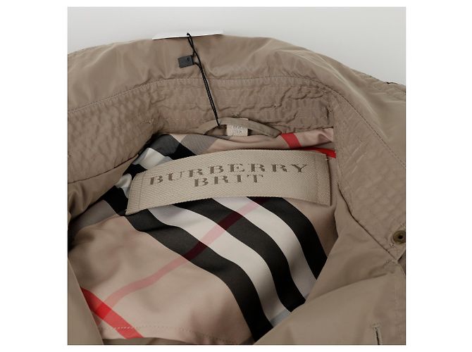 Burberry Abrigo trench con capucha Tamaño Castaño - vista 5
