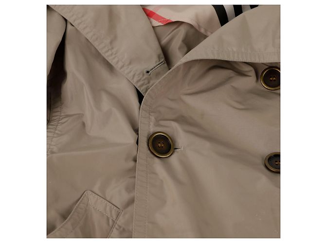 Burberry Abrigo trench con capucha Tamaño Castaño - vista 6