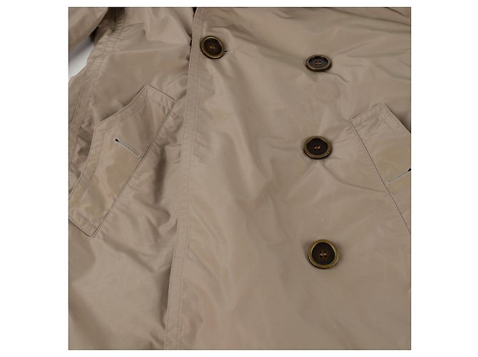 Burberry Abrigo trench con capucha Tamaño Castaño - vista 7