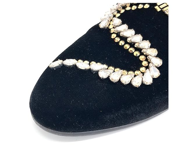 Giuseppe Zanotti Velvet Mules - Ansicht 5