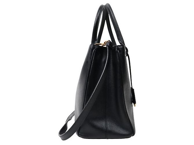 Prada Borsa Galleria Nera Nero - vista 2