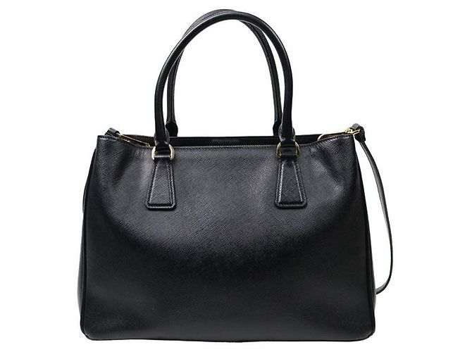 Prada Borsa Galleria Nera Nero - vista 3