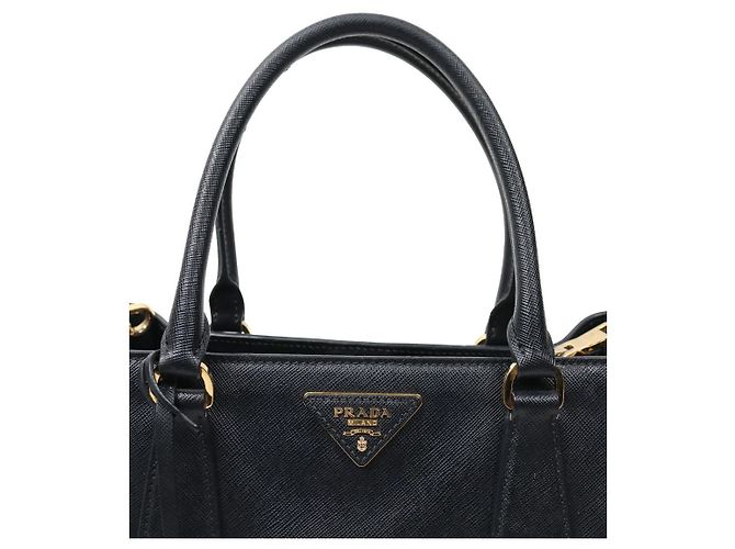 Prada Borsa Galleria Nera Nero - vista 5