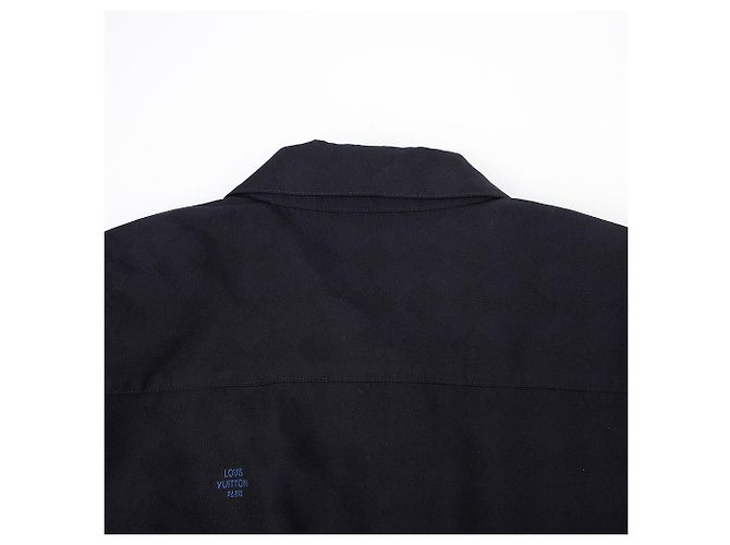 Louis Vuitton Giacca Blouson Damier Taglia Blu - vista 6