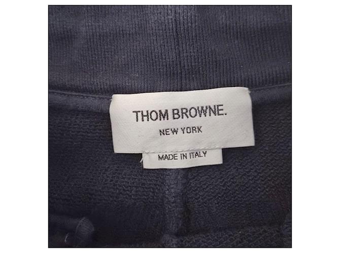 Thom Browne Loopback Stripe Sweatpants Blue - view 6