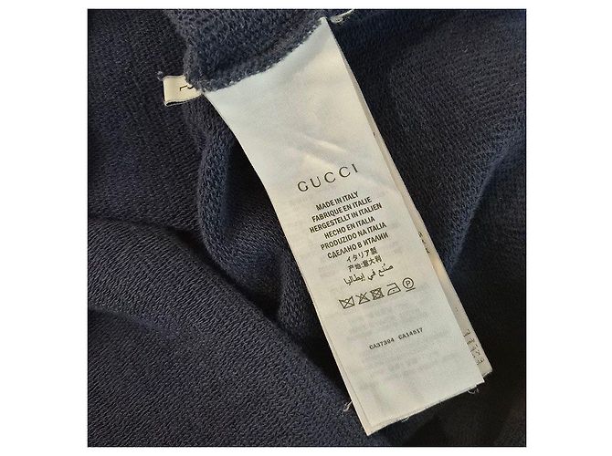 Gucci GG Star Rundhals-Sweatshirt Blau - Ansicht 7