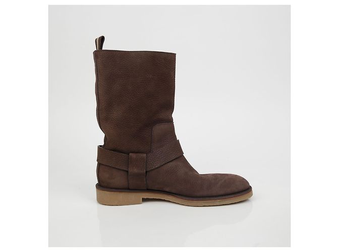Louis Vuitton Suede Boots Size Brown - view 6
