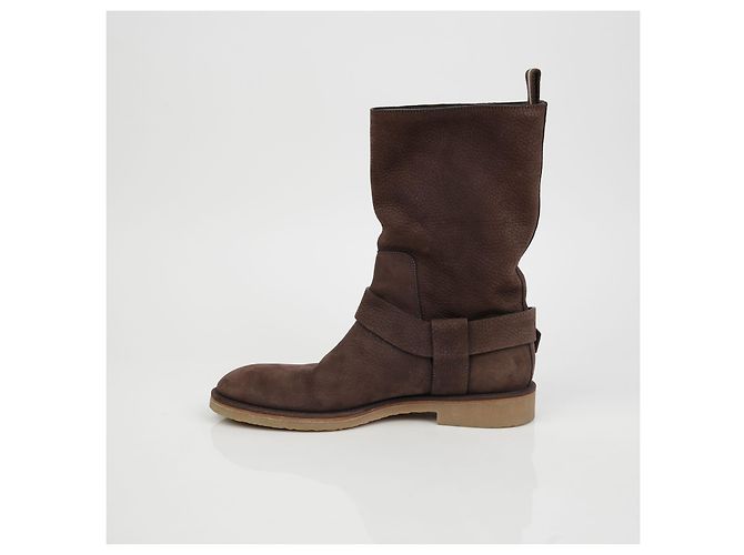 Louis Vuitton Suede Boots Size Brown - view 7