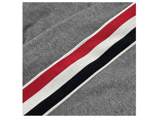 Thom Browne Pantaloni da jogging con striscia laterale Marrone - vista 3