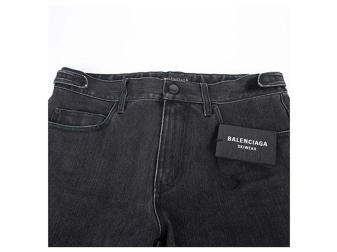 Balenciaga Ski-Jeanshose Größe Schwarz - Ansicht 3