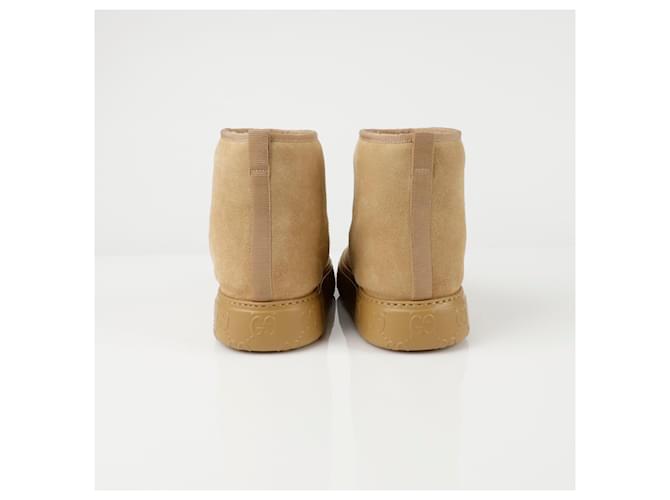 Gucci Botines GG Castaño - vista 10