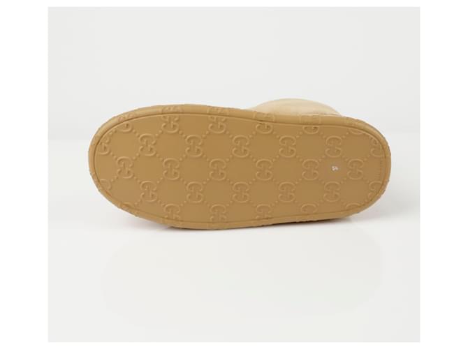 Gucci Botines GG Castaño - vista 4
