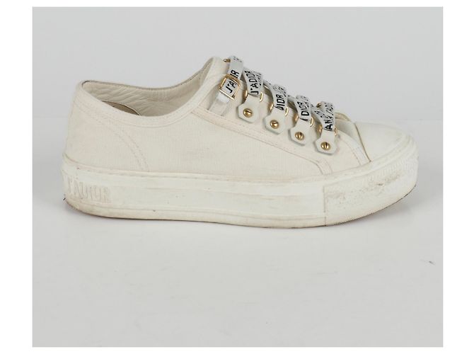 Dior Lavoro e Sneakers Bianco - vista 3