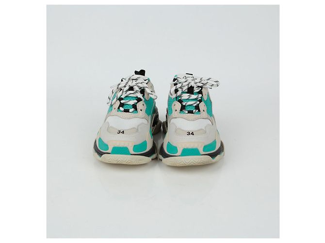 Balenciaga Triple Sneakers Taglia Verde - vista 2