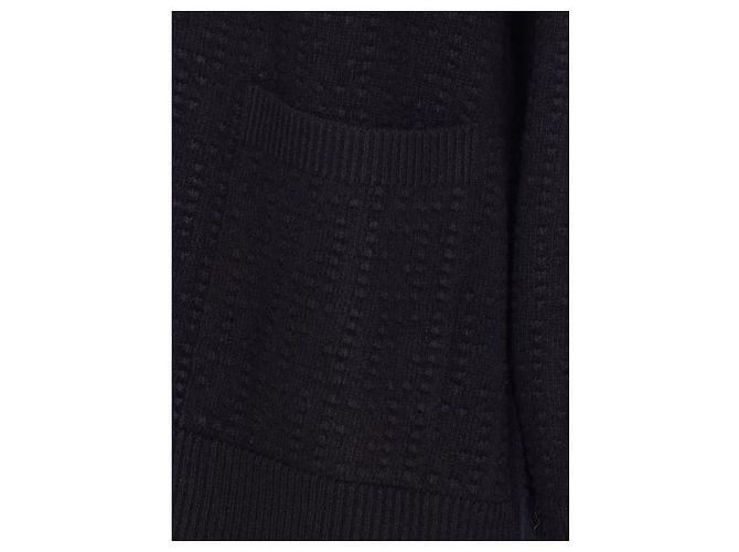 Fendi Kaschmir-Woll-Cardigan Schwarz - Ansicht 5