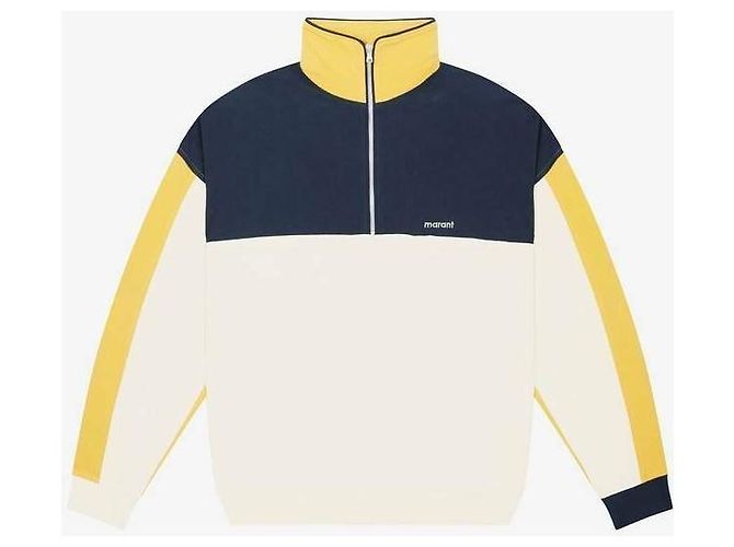 Isabel Marant Baumwoll-Sweatshirt Gelb - Ansicht 4