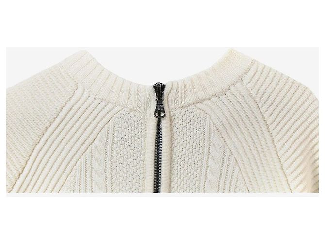 Balmain Piere Strickjacke Elfenbein - Ansicht 4