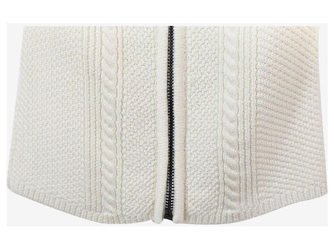 Balmain Piere Strickjacke Elfenbein - Ansicht 6