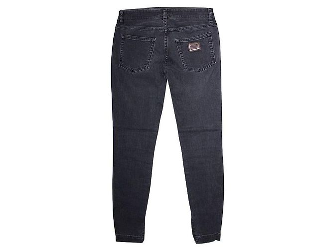 Dolce & Gabbana Graue Jeanshose Braun - Ansicht 2