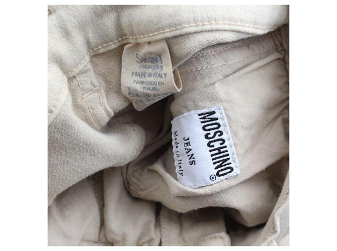 Moschino Vaqueros skinny beige Castaño - vista 3
