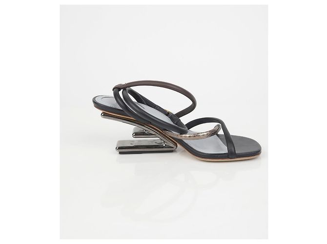 Fendi Primeras Sandalias de Tacón Tamaño Multicolor - vista 10
