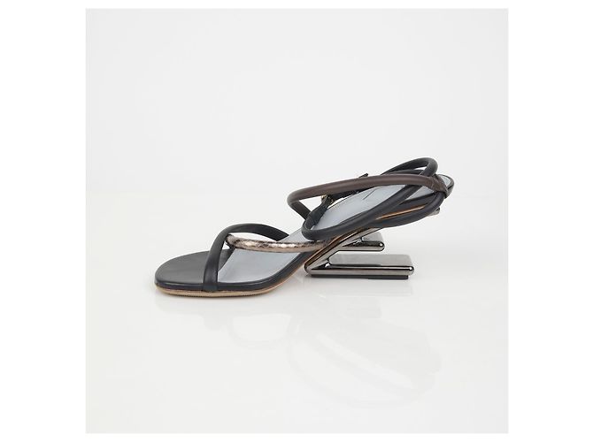 Fendi Primeras Sandalias de Tacón Tamaño Multicolor - vista 12