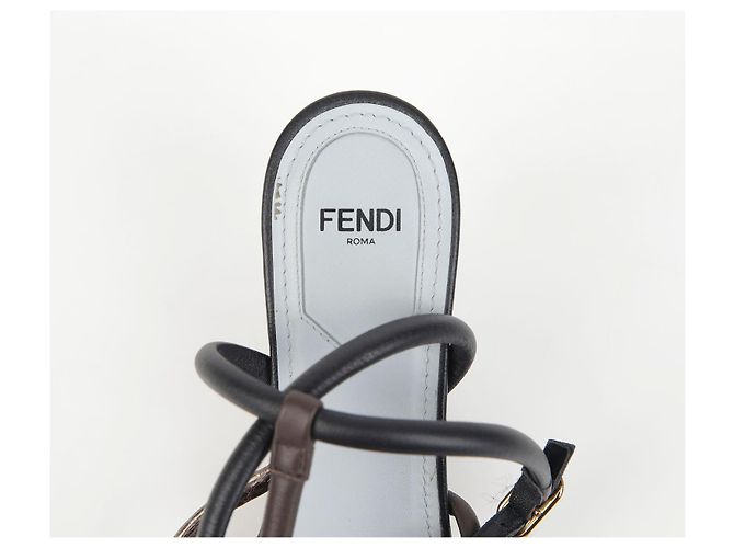 Fendi Primeras Sandalias de Tacón Tamaño Multicolor - vista 16