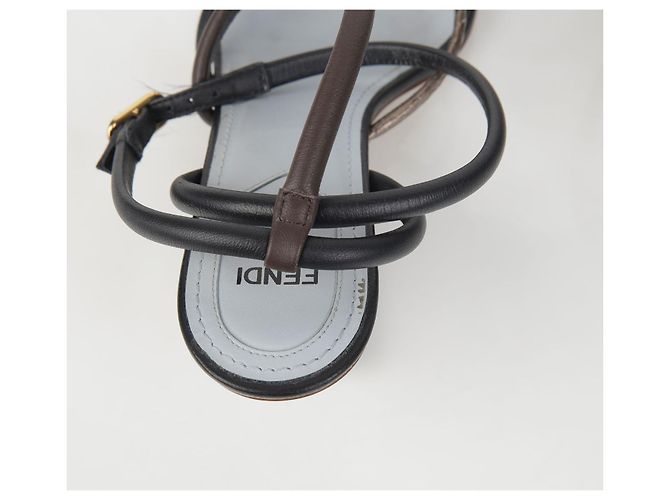 Fendi Primeras Sandalias de Tacón Tamaño Multicolor - vista 9