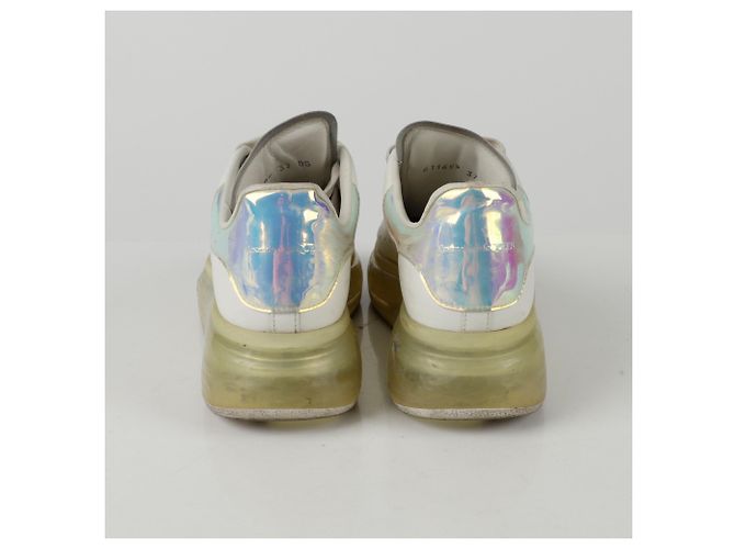 Alexander Mcqueen Sneakers con suola ad aria Bianco - vista 12