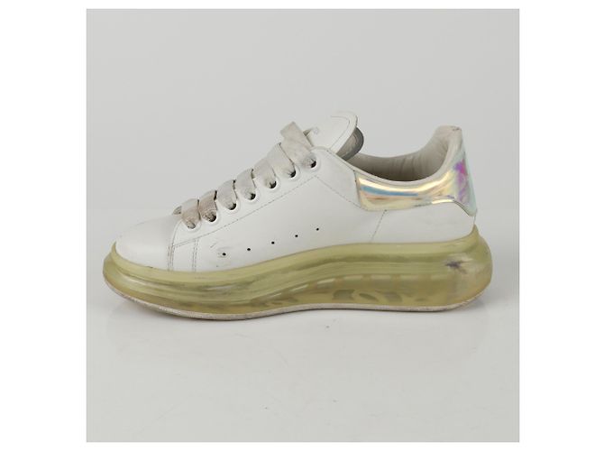 Alexander Mcqueen Sneakers con suola ad aria Bianco - vista 3