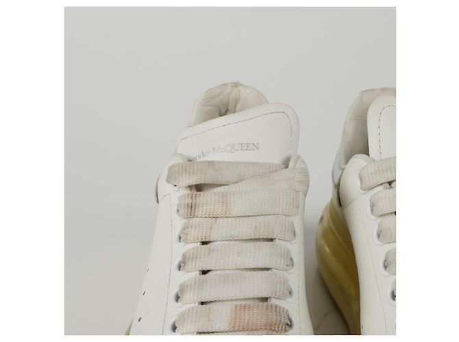 Alexander Mcqueen Sneakers con suola ad aria Bianco - vista 9