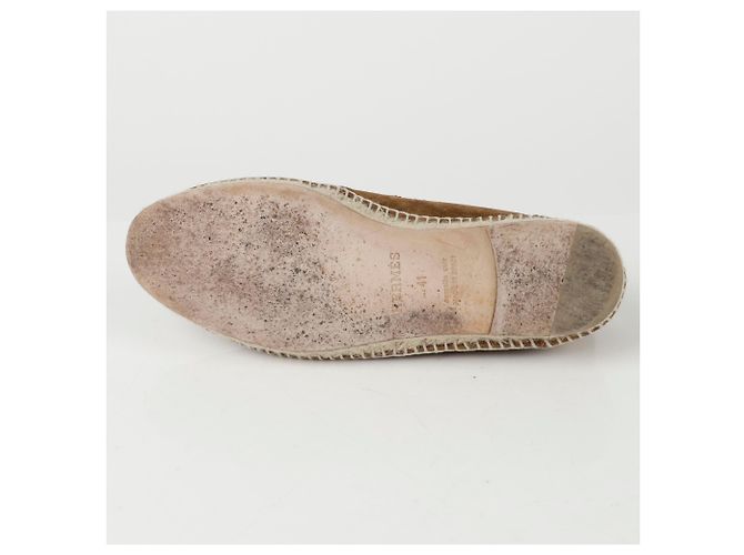 Hermès Mocassino Espadrille Trip Taglia Marrone - vista 4