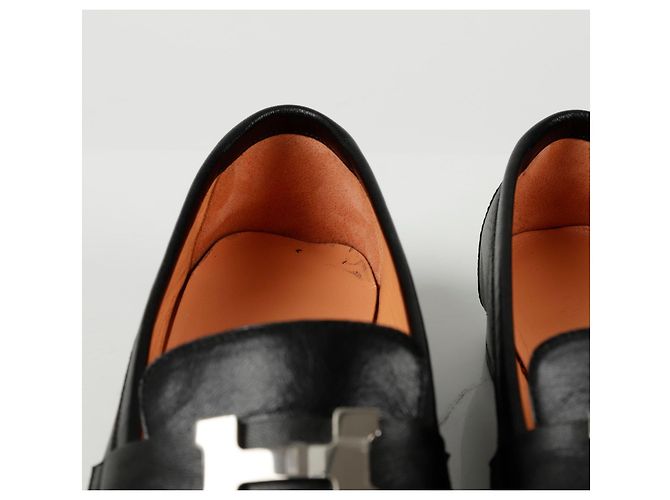 Hermès Taglia Paris Loafer Nero - vista 10