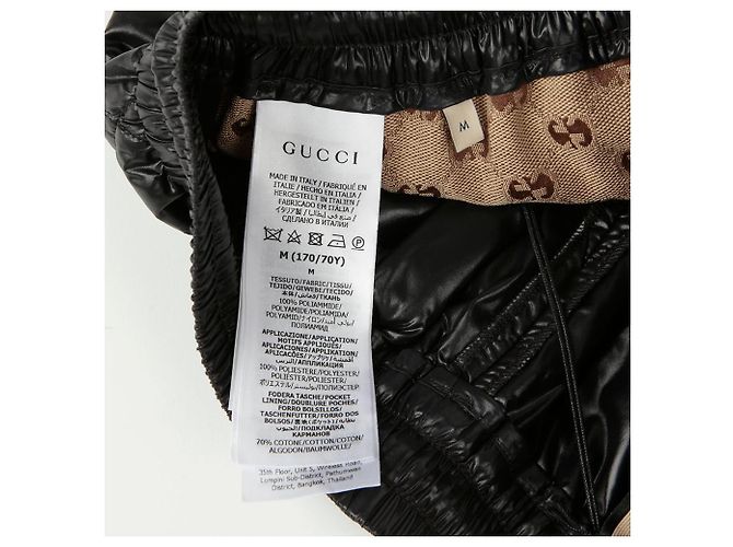 Gucci Pantalones acolchados Talla Negro - vista 7