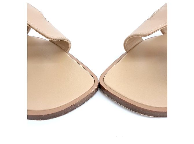 Pantofole Hermès Oran Marrone - vista 2