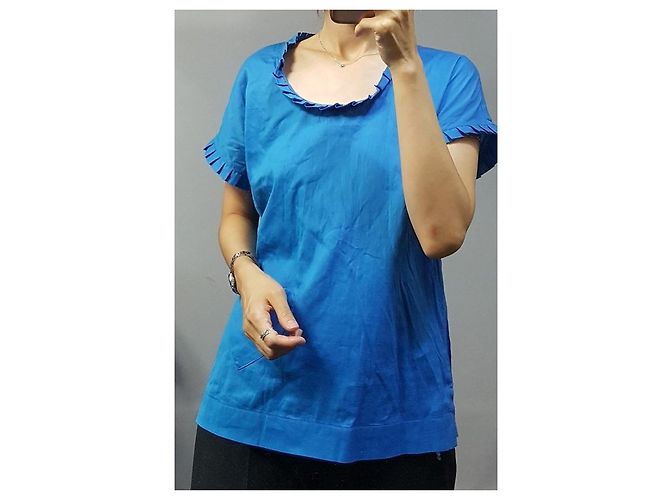 Blusa de manga corta See By Chloé Azul - vista 4