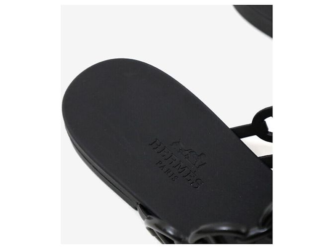 Hermès Sandali Jelly Island Neri Nero - vista 7