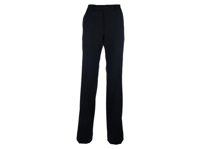 Céline Pantalones de gabardina de lana - vista 4