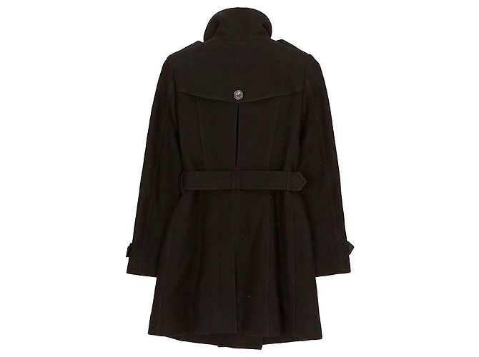 Burberry Abrigo Trench Doble Brit Talla Negro - vista 2