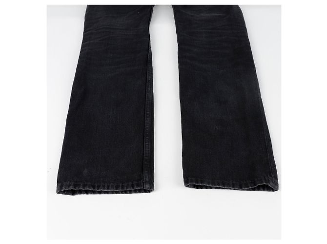 Saint Laurent Gerade Jeans Größe Schwarz - Ansicht 10