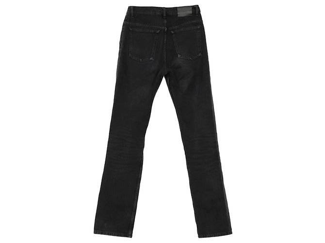 Saint Laurent Gerade Jeans Größe Schwarz - Ansicht 2